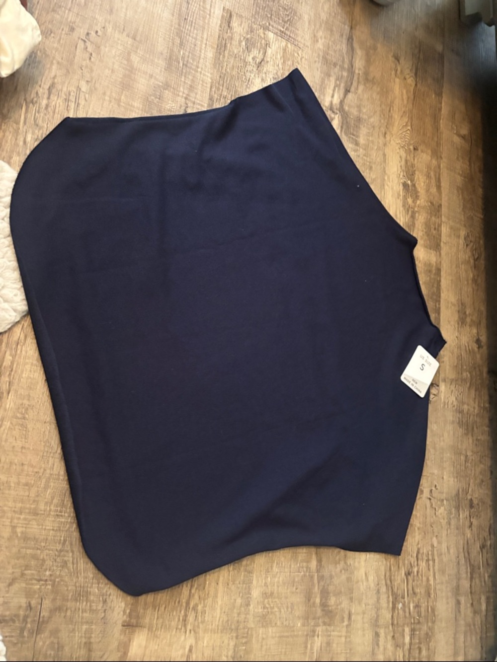 Uniqlo Navy Blue Crewneck Knit Top